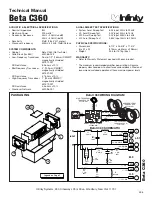 Infinity Beta C360 Technical Manual preview