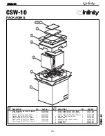 Предварительный просмотр 31 страницы Infinity Beta CSW-10 Service Manual