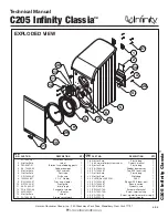 Предварительный просмотр 2 страницы Infinity C205 Infinity Classia Technical Manual