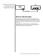 Предварительный просмотр 6 страницы Infinity CC-1 Owner'S Manual