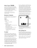 Preview for 4 page of Infinity CLASSIA PSW310W Owner'S Manual