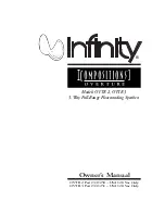 Infinity Compositions Overture OVTR 2 Owner'S Manual предпросмотр