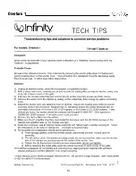 Предварительный просмотр 14 страницы Infinity Compositions Series Service Manual