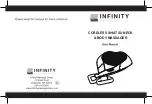 Infinity CORDLESS SHIATSU NECK & BODY MASSAGER User Manual preview