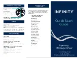 Infinity Dynasty Quick Start Manual preview