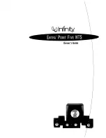 Infinity ENTRA POINT FIVE HTS Owner'S Manual preview