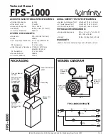 Предварительный просмотр 1 страницы Infinity FPS-1000 Technical Manual