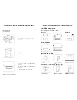 Preview for 2 page of Infinity HCS-1 Simple Setup Manual