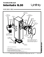 Preview for 2 page of Infinity INTERLUDE IL30 Technical Manual