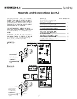 Предварительный просмотр 7 страницы Infinity Intermezzo 4.1t Service Manual