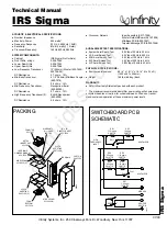 Infinity IRS Sigma Technical Manual preview