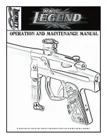 Infinity LEGEND Operation And Maintenance Manual preview