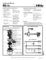 Preview for 4 page of Infinity Modulus II Infinity Service Manual