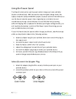 Preview for 9 page of Infinity Power Camel Instruciton Manual