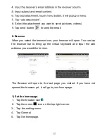 Preview for 13 page of Infinity Quad Core Tablet User Manual