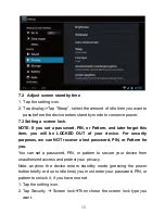 Preview for 16 page of Infinity Quad Core Tablet User Manual