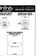 Предварительный просмотр 14 страницы Infinity Reference 410cs Owner'S Manual And Installation Manual