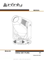 Infinity S601 Profile Manual preview