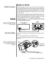 Предварительный просмотр 7 страницы Infinity Theater Pac US-1 Owner'S Manual