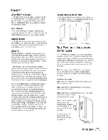 Preview for 5 page of Infinity Total Solutions TSS-800 Owner'S Manual