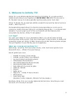 Preview for 2 page of InfinityTV Infinity TV User Manual