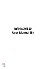 Infinix X6810 User Manual предпросмотр