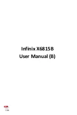 Infinix X6815B User Manual предпросмотр