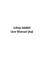 Infinix X689D User Manual предпросмотр