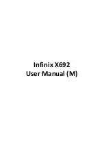 Preview for 1 page of Infinix X692 User Manual