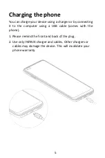 Preview for 7 page of Infinix X692 User Manual