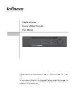 Preview for 1 page of Infinova V3070-8 Series User Manual