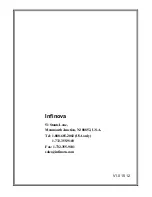 Предварительный просмотр 20 страницы Infinova V5112IR-A8 series Instruction Manual