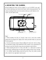 Предварительный просмотр 9 страницы Infinova V5121-A7 Series Instruction Manual