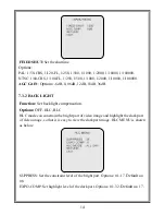 Preview for 17 page of Infinova V5121-A7 Series Instruction Manual