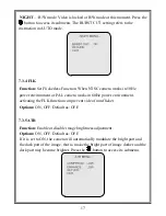 Preview for 20 page of Infinova V5121-A7 Series Instruction Manual