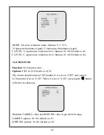 Preview for 23 page of Infinova V5121-A7 Series Instruction Manual