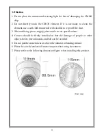 Preview for 11 page of Infinova V5812IR-A8 Series Instruction Manual