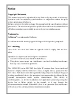 Preview for 2 page of Infinova V6202-T03 Series Instruction Manual