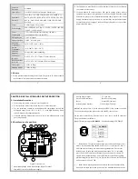 Предварительный просмотр 3 страницы Infinova V6202-TA Series Instruction Manual