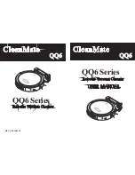 Preview for 1 page of iNFinuvo Cleanmate QQ6 Series User Manual