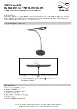 INFITRONIC IN18LEDKL User Manual предпросмотр