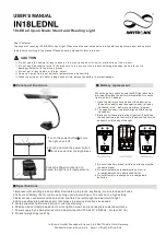 INFITRONIC IN18LEDNL User Manual предпросмотр