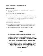 Preview for 14 page of Inflight Fitness CT-CCO Manual