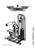 Inflight Fitness Mab Assembly Instructions Manual preview