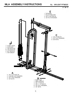 Preview for 7 page of Inflight Fitness Multi-Lat/Arm Assembly Instructions Manual