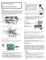 INFLOOR 29001 Instruction Manual preview