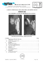 Предварительный просмотр 1 страницы INFLUX MEASUREMENTS FIRESURE FIREGROOVE Manual To The Installation, Operation And Maintenance