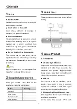 Preview for 4 page of infobit iCam 200H User Manual