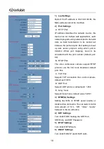 Предварительный просмотр 22 страницы infobit iCam P20 User Manual