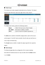 Предварительный просмотр 16 страницы infobit iMatrix H44A User Manual